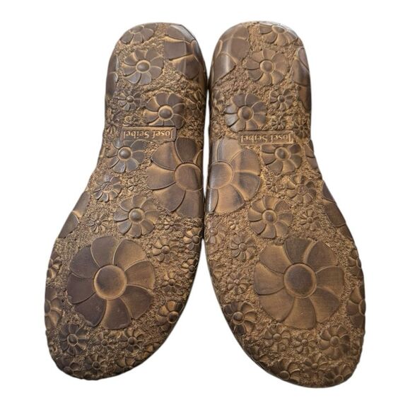 New Josef Seibel Women's Rosalie 07 Black Leather Perforated Sandals 37 6 6.5 - Picture 5 of 5